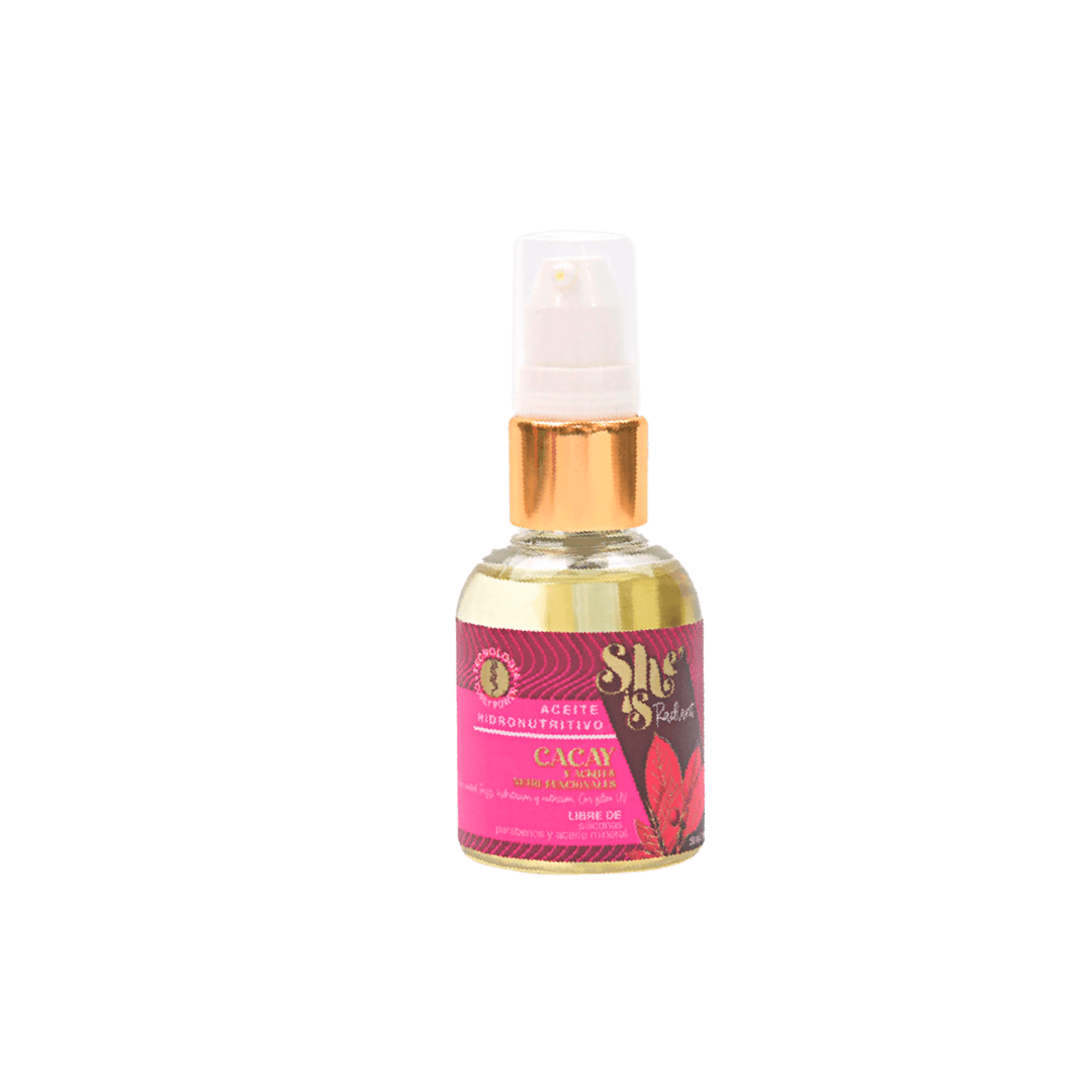 ACEITE HIDRONUTRITIVO SHE IS CACAY X 50ML