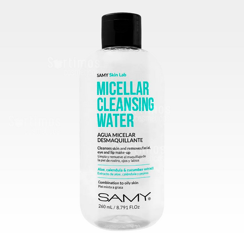 AGUA MICELLAR DESMAQUILLANTE SAMY X 260ML