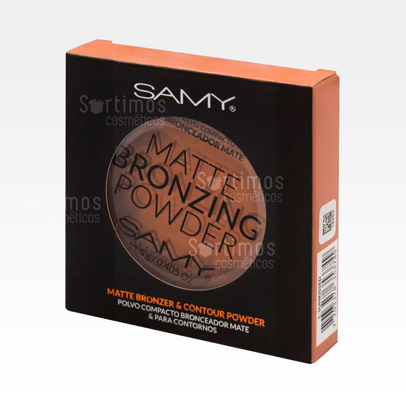 POLVO COMPACTO BRONCEADOR MATE SAMY