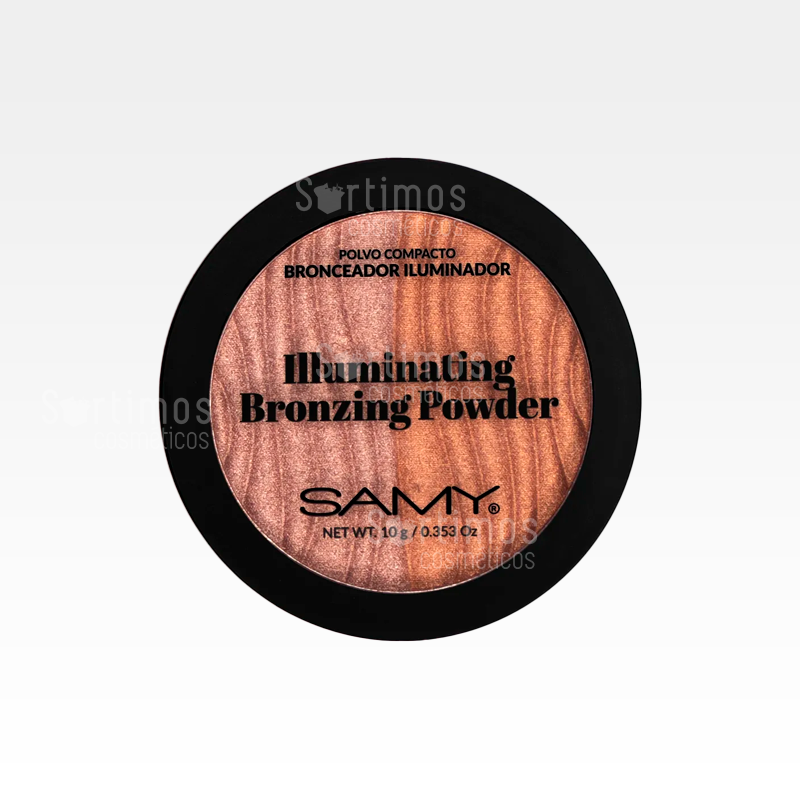 POLVO COMPACTO BRONCEADOR PEARL BRONCE SAMY